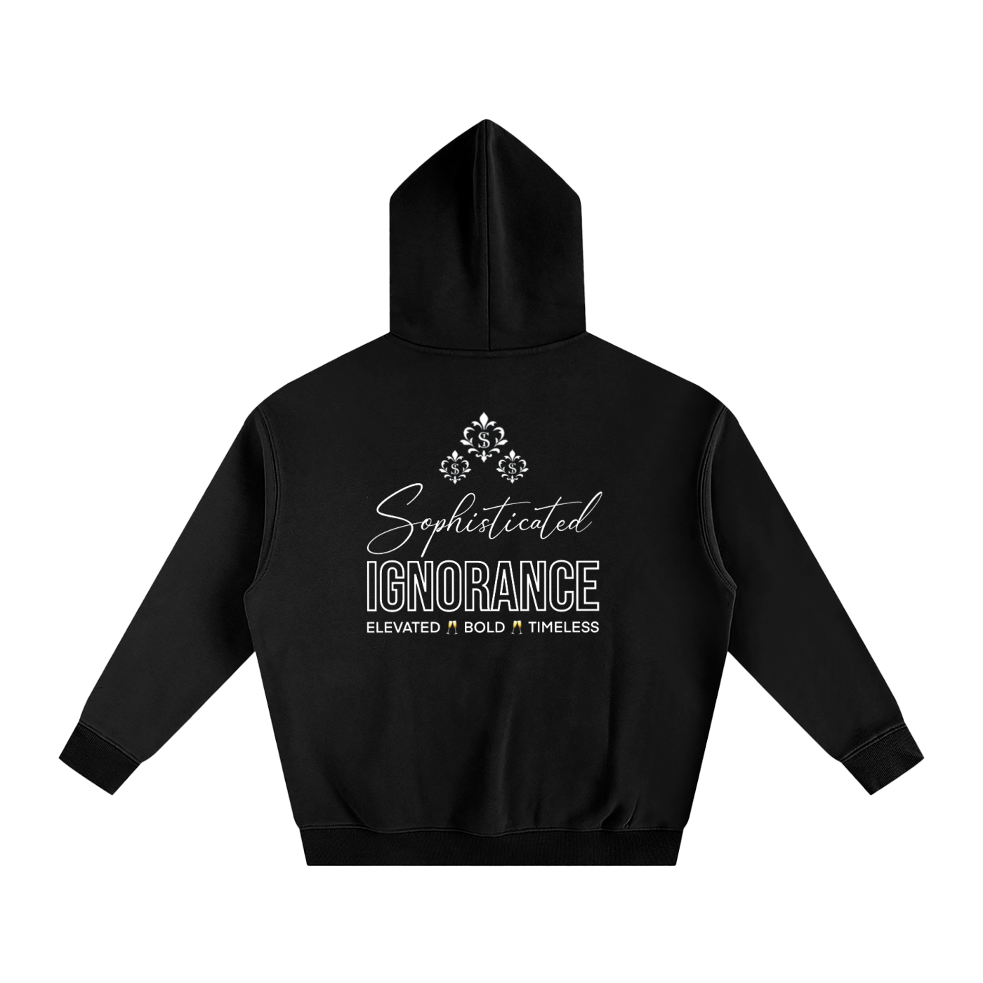 “Ignorance” Hoodie Black