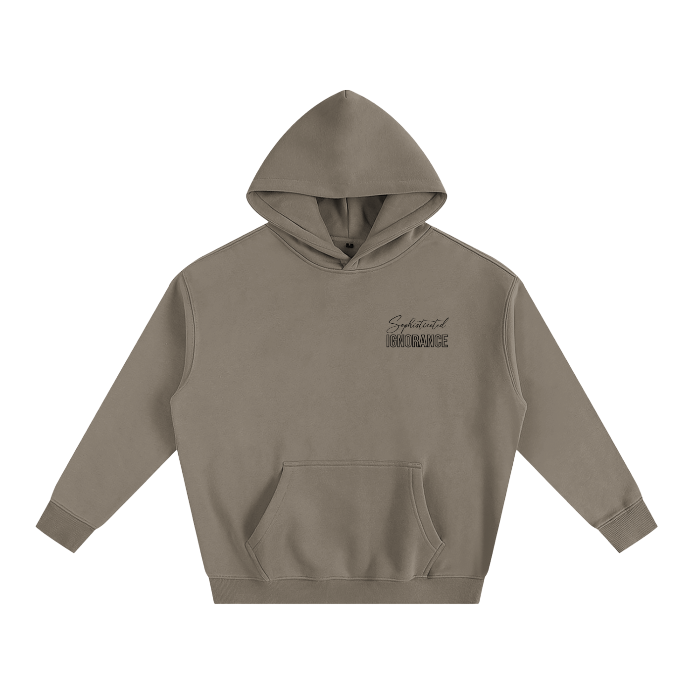 Oversize Fleeced Hoodie